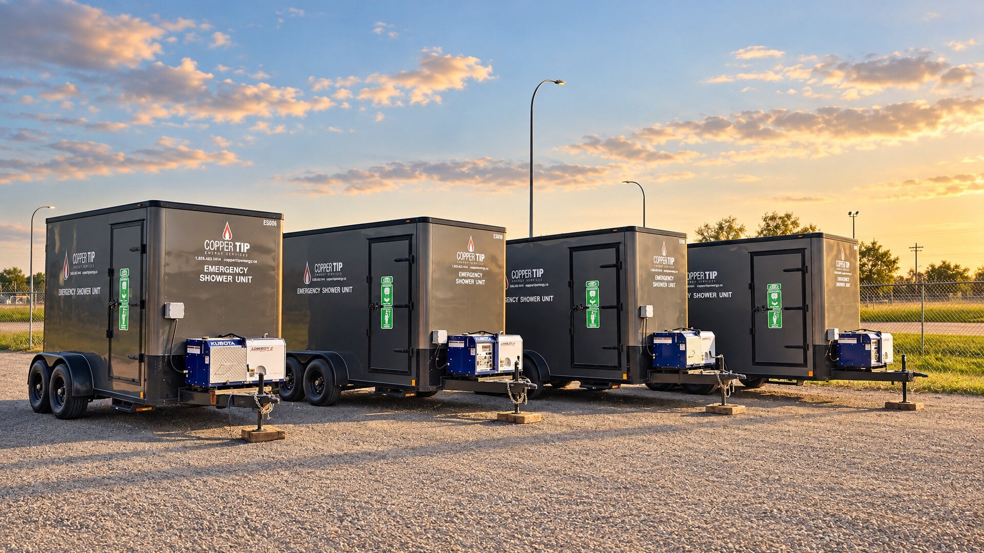 Acid Shower Trailers
